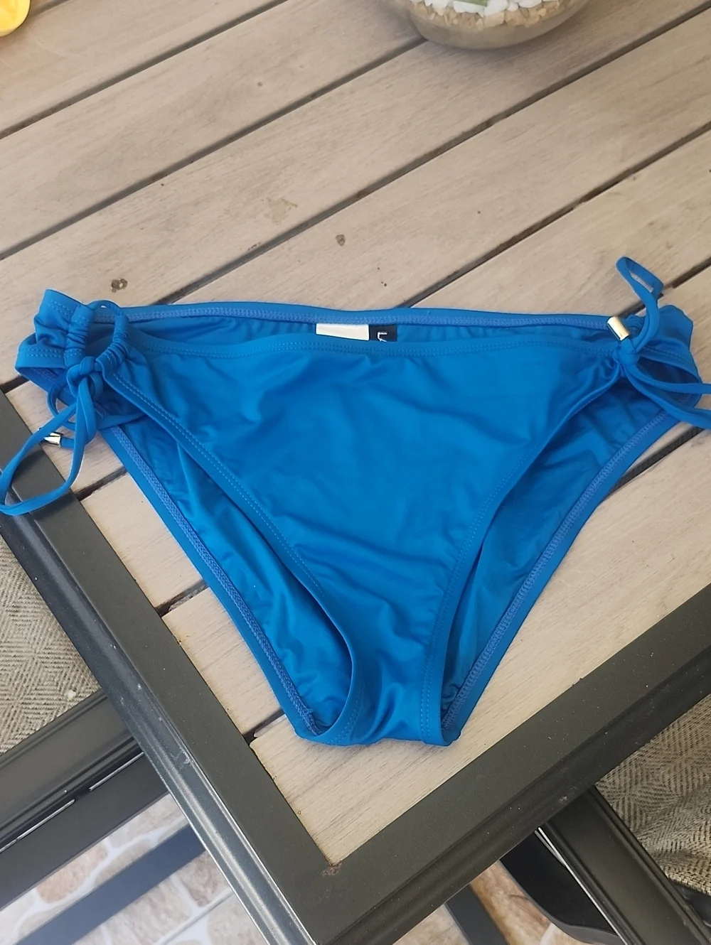La Blanca Royal Blue Side-Tie Bikini Bottom